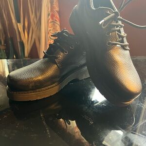 Black Leather Men's Shoes